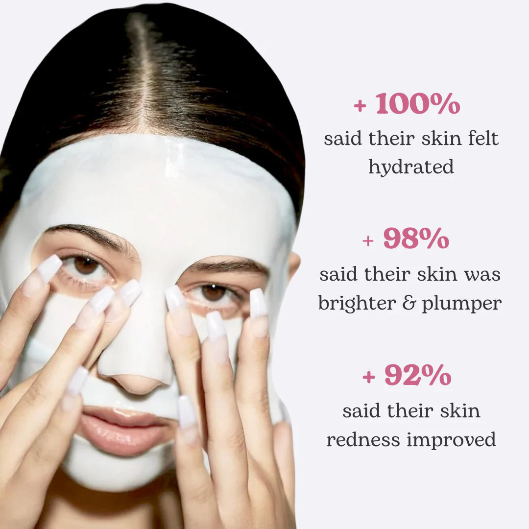 AquaGlow: Mascarilla de Colageno Gelatina Coreana