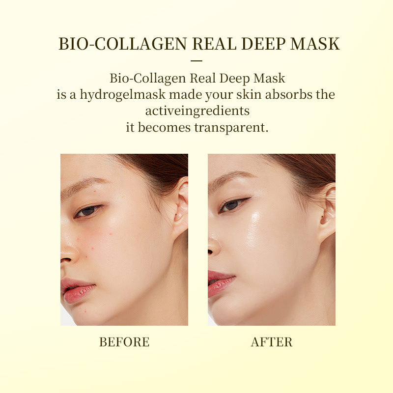 AquaGlow: Mascarilla de Colageno Gelatina Coreana