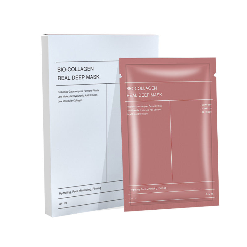 AquaGlow: Mascarilla de Colageno Gelatina Coreana