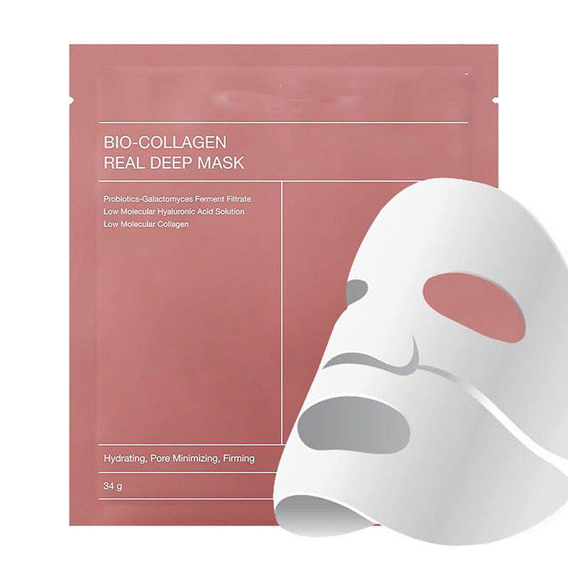 AquaGlow: Mascarilla de Colageno Gelatina Coreana