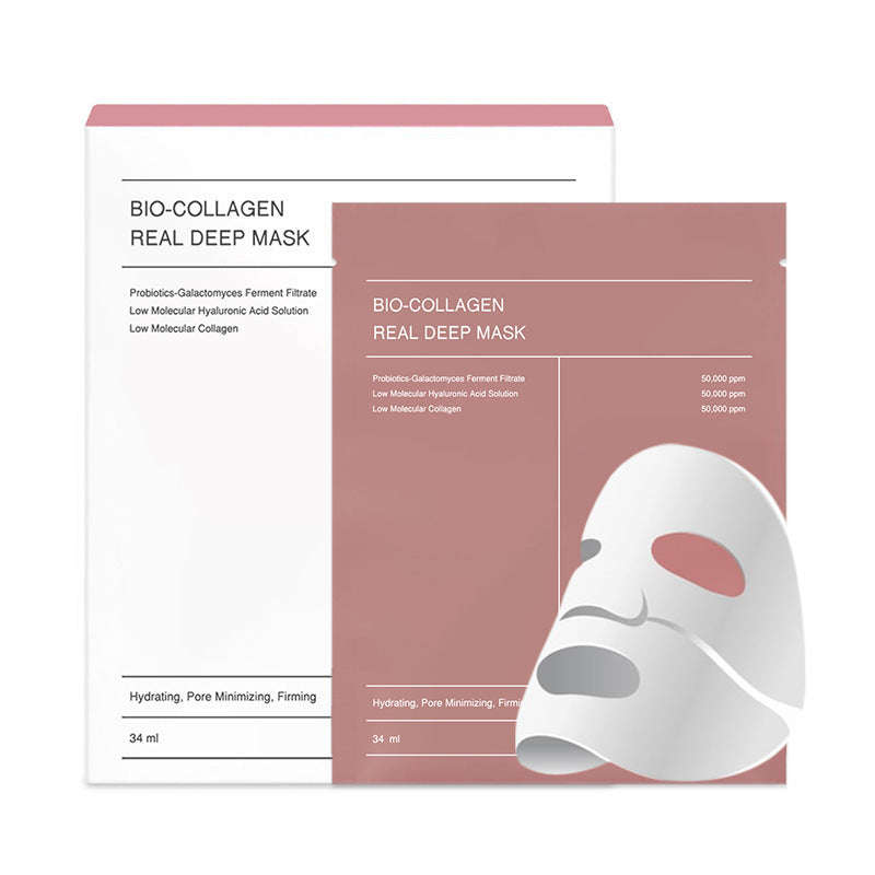 AquaGlow: Mascarilla de Colageno Gelatina Coreana
