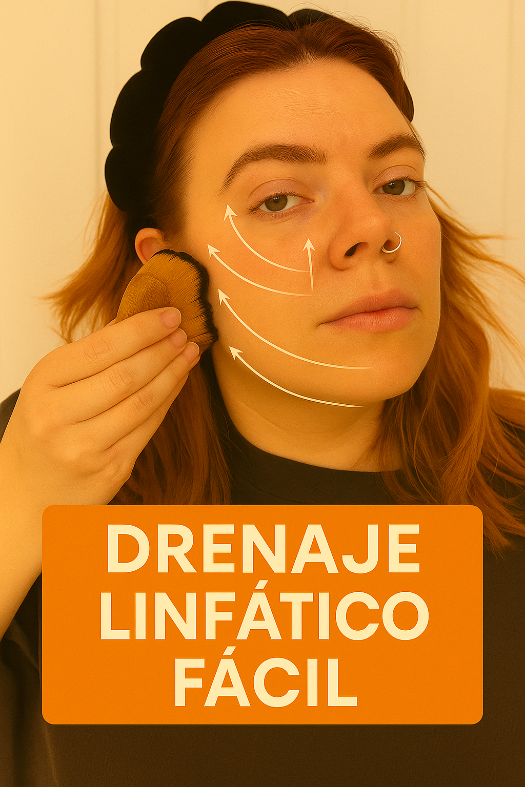 LumiSculpt: Cepillo de masaje linfático facial