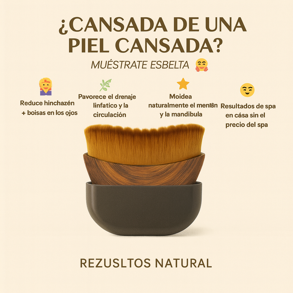 LumiSculpt: Cepillo de masaje linfático facial