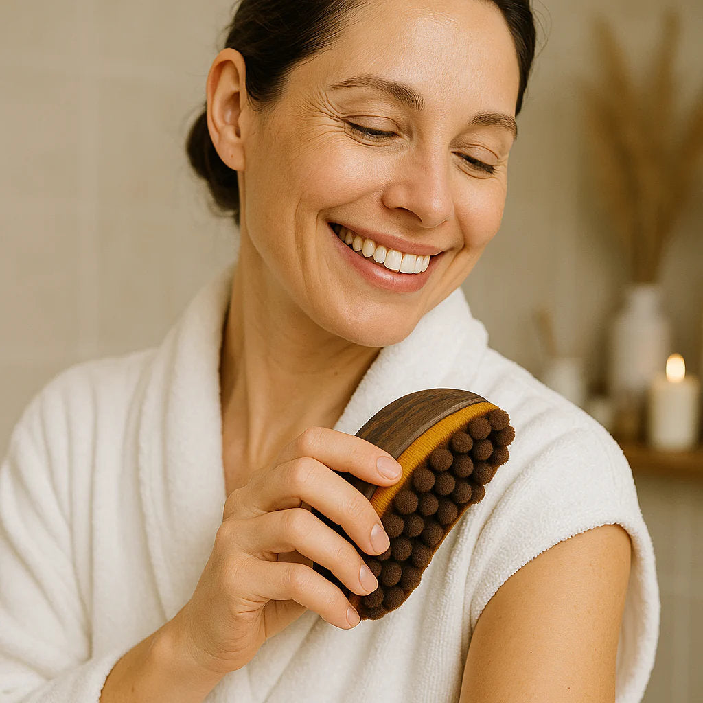 LumiSculpt: Cepillo de masaje linfático facial