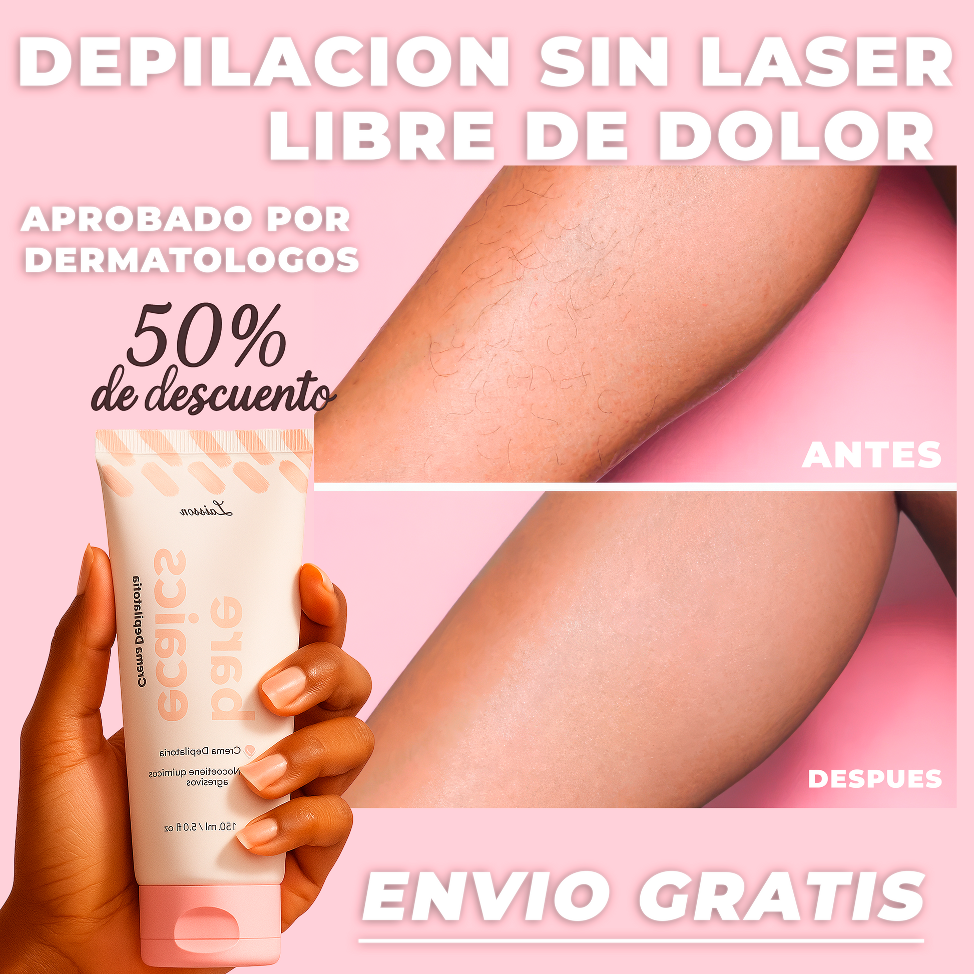 LumiBare™ — Crema Depiladora Total