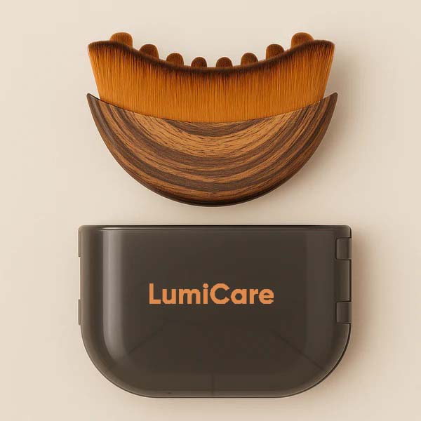 LumiSculpt: Cepillo de masaje linfático facial