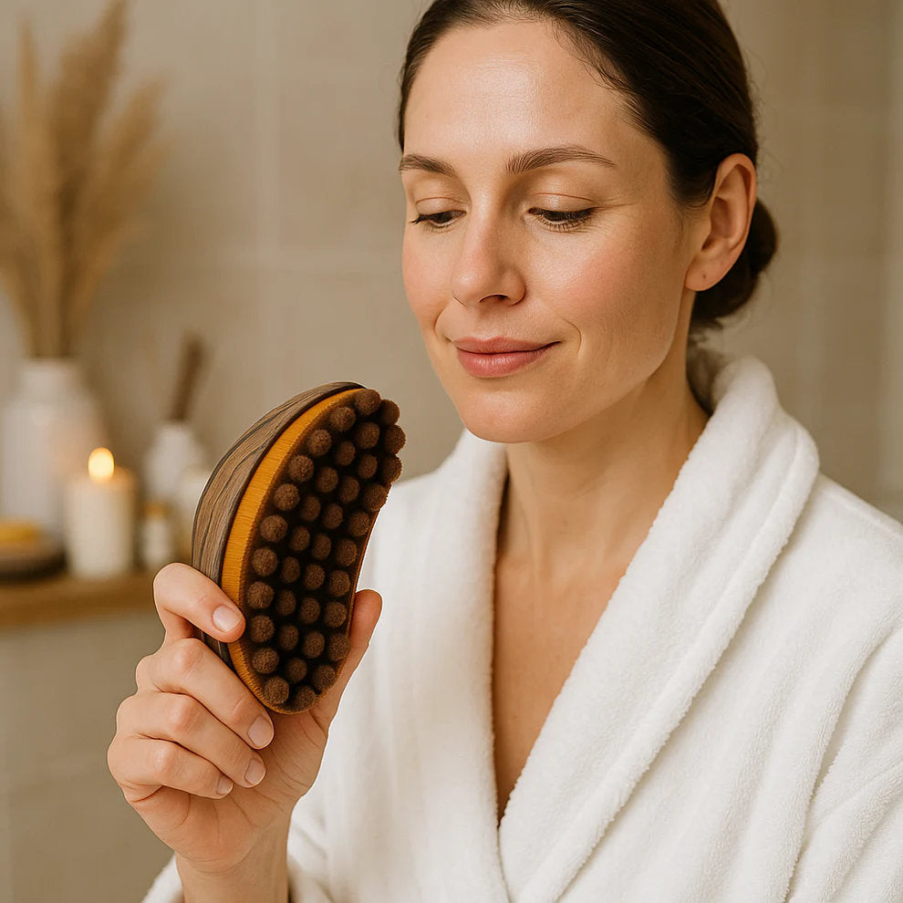 LumiSculpt: Cepillo de masaje linfático facial