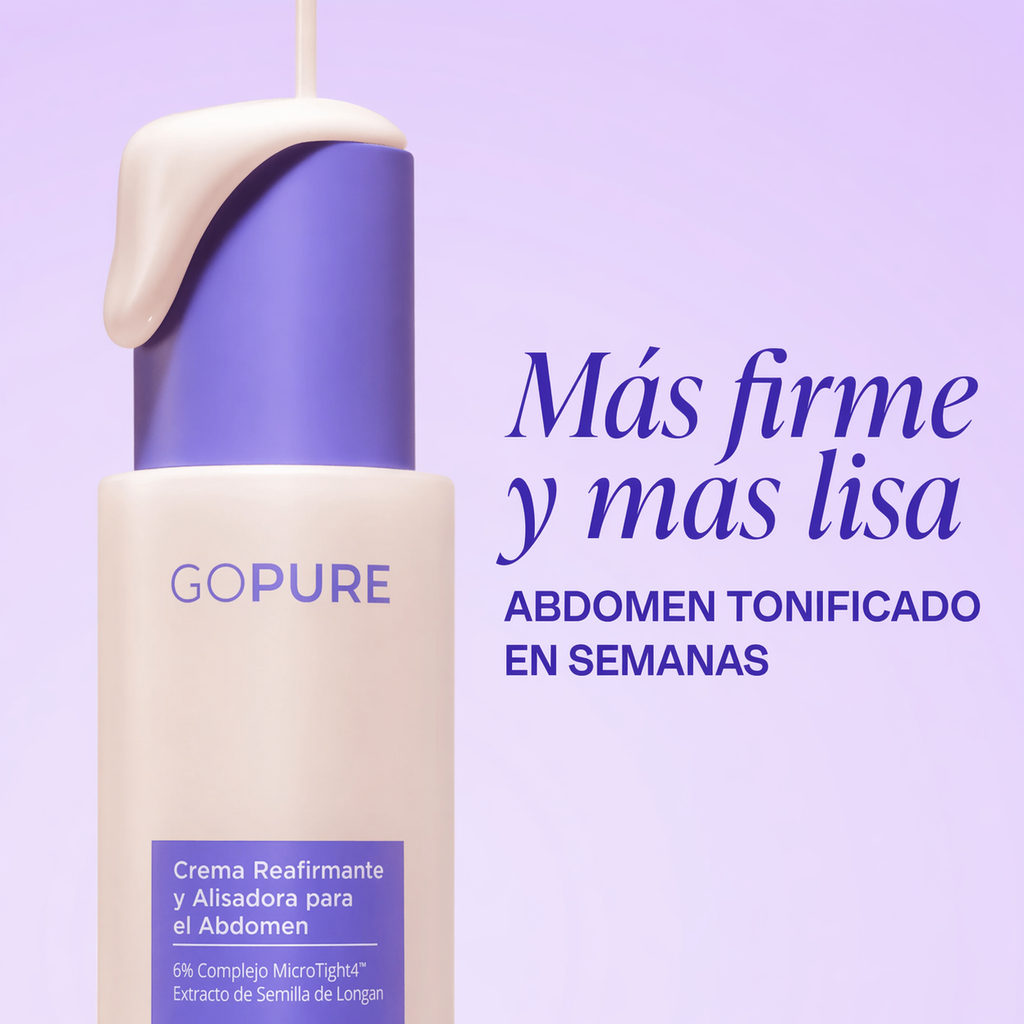 GoPure By Lumi– Crema Antiestrías & Reafirmante Vientre