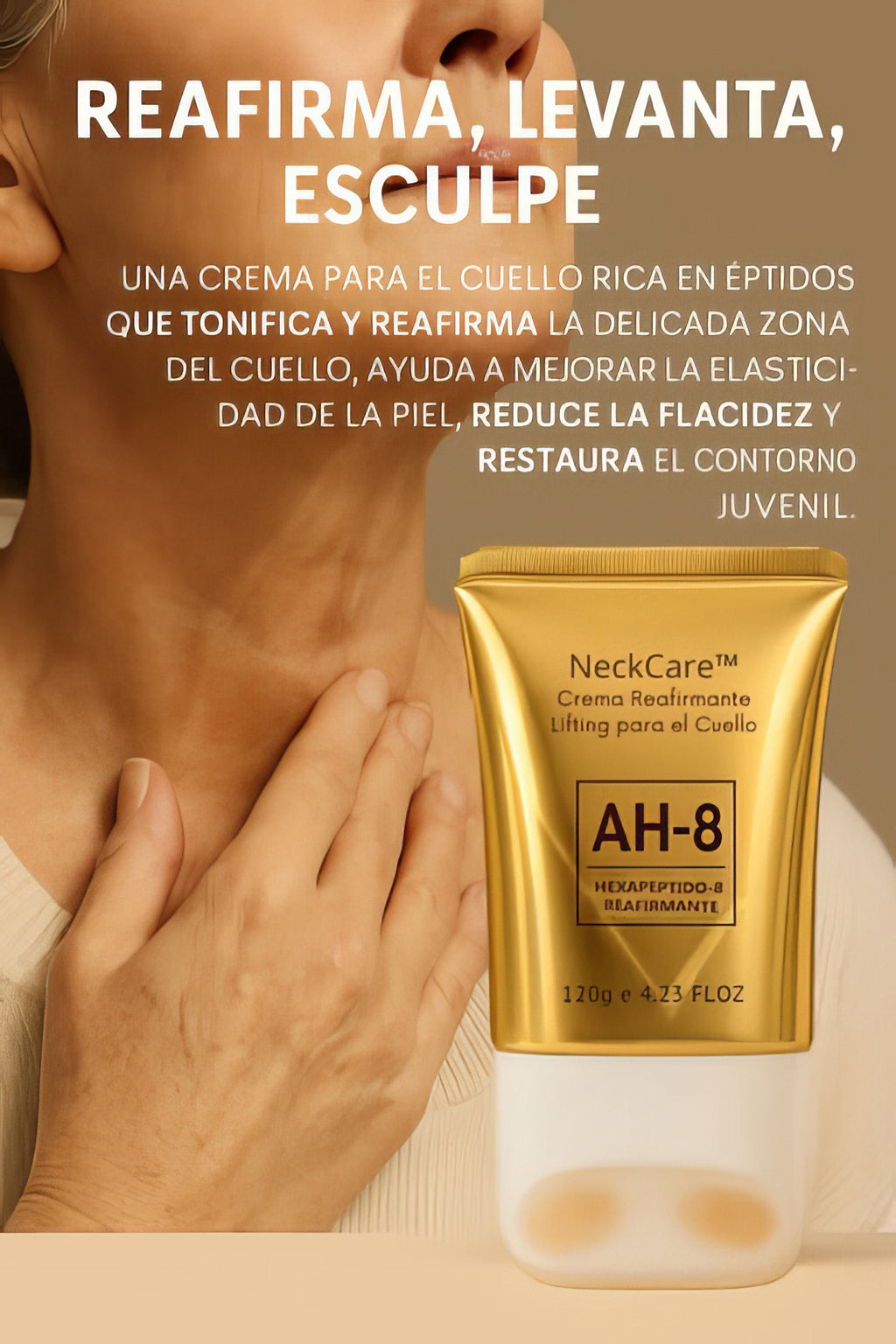 LumiNeck Crema Reafirmante de Cuello